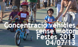Festes 2013. 2a Concentració de Vehicles sense motor
