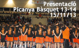 Presentació Picanya Bàsquet 2013_2014 i celebració 25 anys
