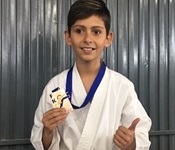 El picanyer Iván Vázquez tercer al campionat provincial de karate