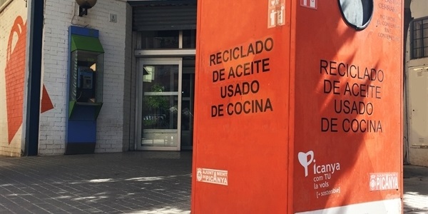 El reciclatge d'oli domèstic als pobles de la comarca (entre ells Picanya) creix un 54%