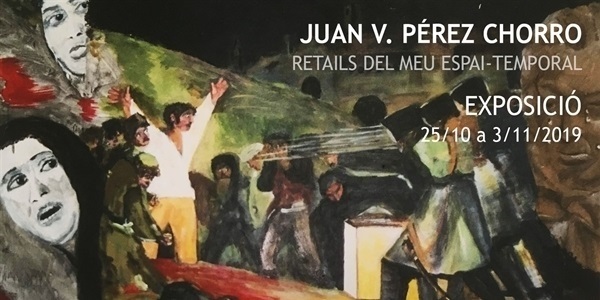 L'artista Juan V. Pérez Chorro exposa "Retails del meu espai-temporal"