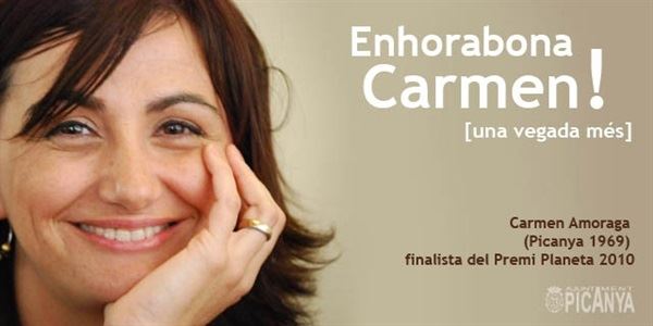 Carmen Amoraga - Finalista del Premi Planeta 2010
