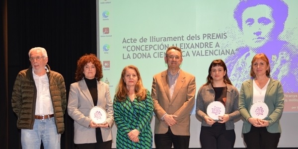 Lliurats els premis Concepción Aleixandre a la dona científica valenciana