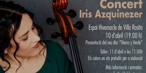 Concert de la violoncel·lista Iris Azquinezer