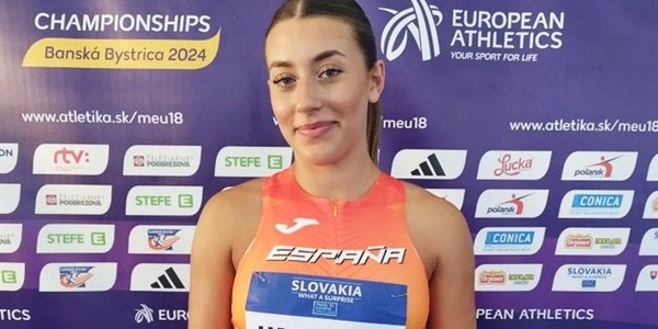 La jove atleta picanyera Emma Jiménez disputà les semifinals del campionat d'Europa