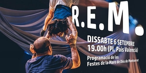 Espectacle "REM" a càrrec de la Trócola Circ